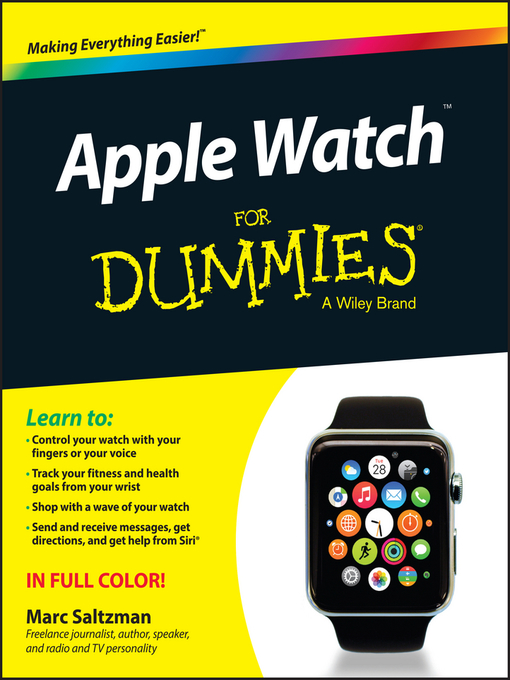 Title details for Apple Watch for Dummies by Marc Saltzman - Available